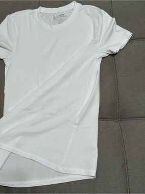 Easy Standard White Tank Top T-Shirt Womens Size Small
